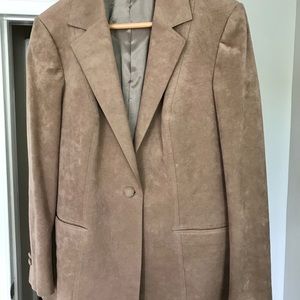 Ladies suede jacket